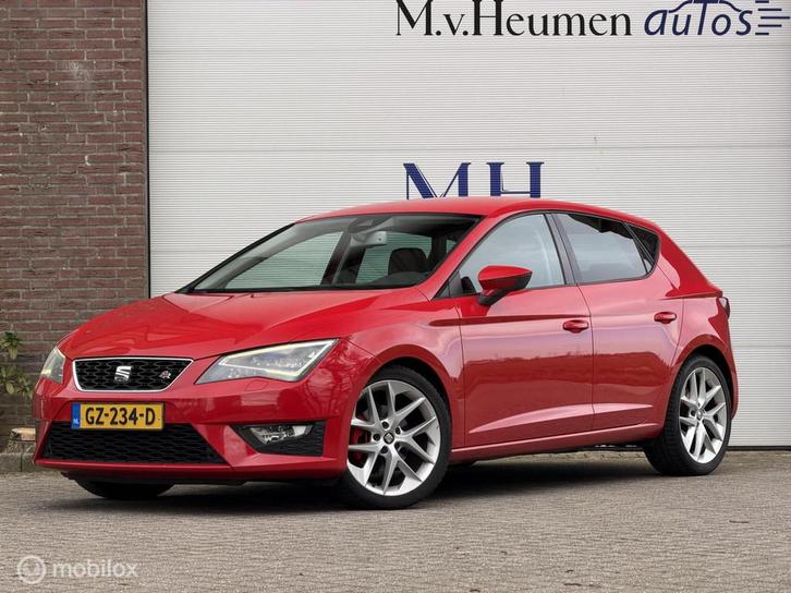 Seat Leon 1.4 TSI FR Stoelverwarming 18'' Trekhaak, Auto's, Seat, Bedrijf, Te koop, Leon, ABS, Airbags, Airconditioning, Alarm