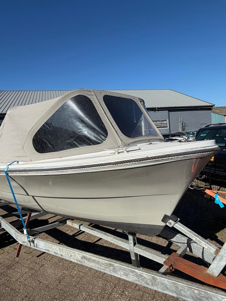 Bellus 580 Volledig Gerenoveerd met Revisie motor en Trailer, Watersport en Boten, Ophalen, 10 tot 30 pk, Binnenboordmotor, Diesel