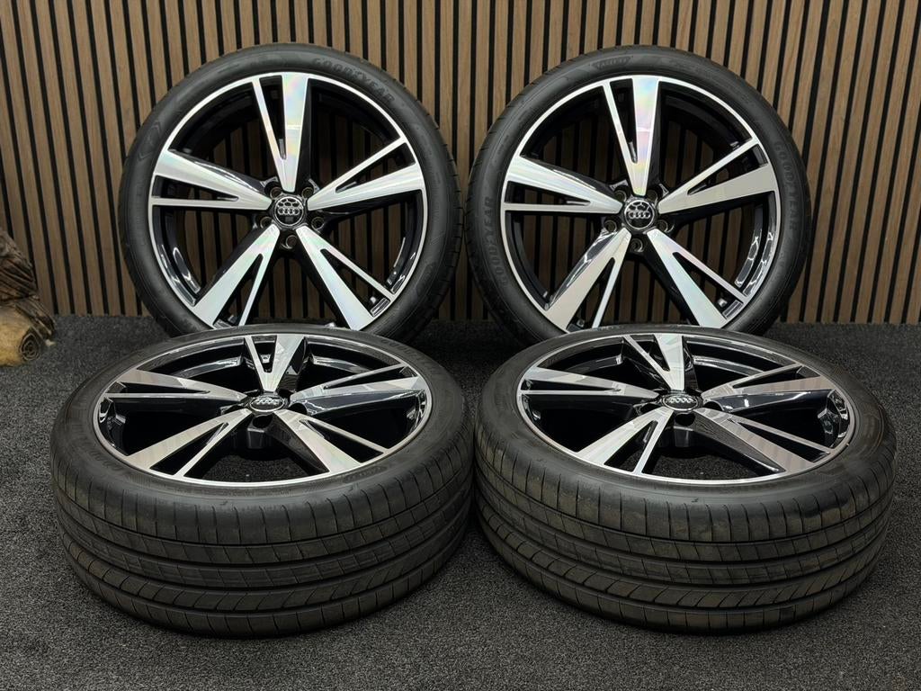 ZGAN! Originele 21 inch Audi A6 S6 C8 5x112 ET43 Goodyear AO, Auto-onderdelen, Banden en Velgen, Ophalen, 255 mm, ., Banden en Velgen