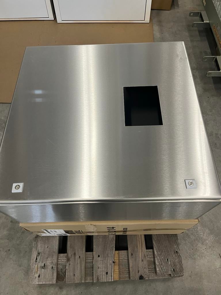 2 stuks Rittal  RVS schakelkast760x760x300mm, Ophalen, Nieuw