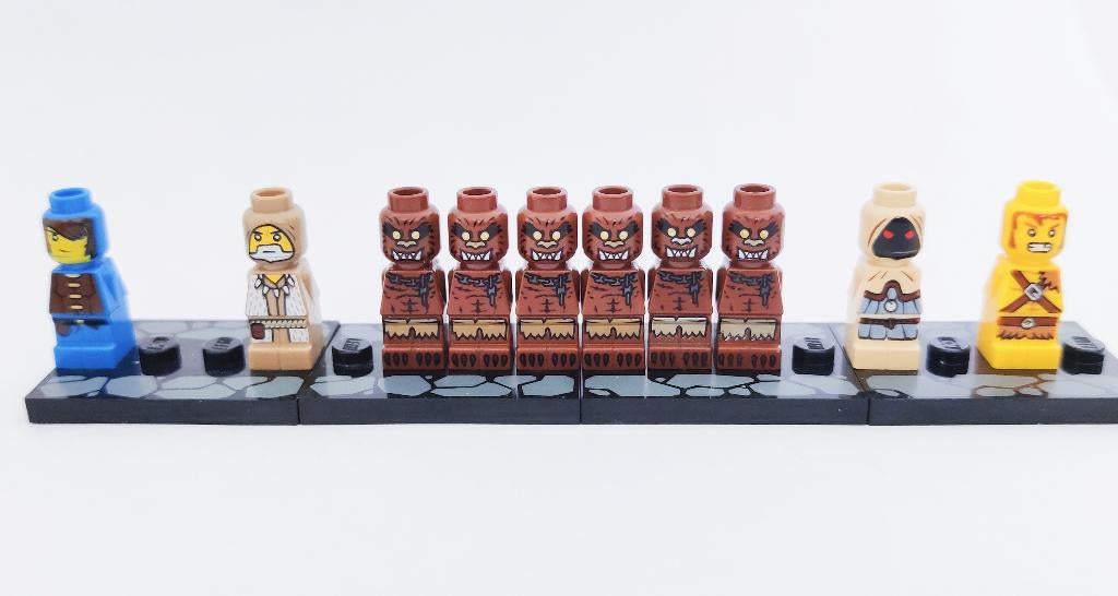 LEGO Parts Microfigure Heroica, Overige thema's, Lego, Ophalen of Verzenden, Zo goed als nieuw