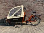 Elektrische Bakfiets nl CargoBike Classic lang €2450, Gebruikt, Huif, 2 kinderen, Ophalen