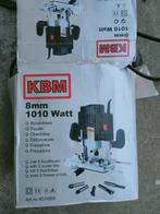 KBM Bovenfrees 8mm 1010 Watt met 5 houtfrezen, Ophalen of Verzenden, Nieuw, Elektrisch, Bovenfrees