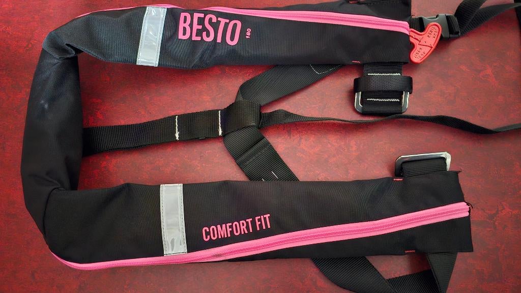 Reddingsvest BESTO 180N Comfort Fit(zie omschrijving!), Ophalen of Verzenden, Zo goed als nieuw, Dame of Heer, Reddingsvest of Zwemvest