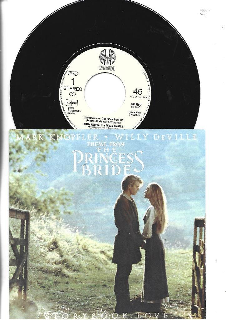 MARK KNOPFLER SINGLE 7" THEME FROM PRINCESS BRIDE, Cd's en Dvd's, Vinyl Singles, Zo goed als nieuw, Single, Pop, 7 inch, Ophalen of Verzenden