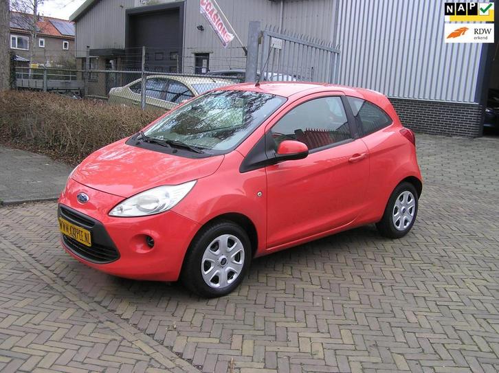 Ford Ka 1.2 Trend 133 km nap nieuwe apk, Auto's, Ford, Bedrijf, Te koop, Ka, ABS, Airbags, Centrale vergrendeling, Elektrische buitenspiegels