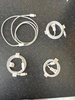 Apple Lightning naar USB-C kabels (4x), Ophalen of Verzenden, Gebruikt, Snoer of kabel, Apple iPhone