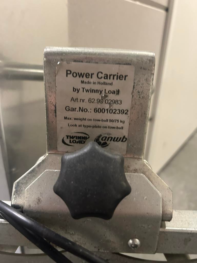 Twinny Load Power Carrier fietsendrager, Auto diversen, Fietsendragers, Ophalen, Gebruikt, 2 fietsen, Trekhaakdrager