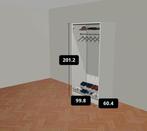 Ikea pax kast, Ophalen, Gebruikt, 200 cm of meer, 50 tot 100 cm