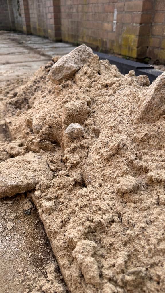 Wit zand, ongeveer 6 kuub, Ophalen, Gebruikt, Overige typen