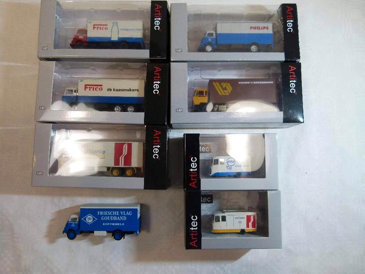 Artitec DAF 1600 diverse Spijkstaal, Hobby en Vrije tijd, Modelauto's | 1:87, Nieuw, Bus of Vrachtwagen, Overige merken, Ophalen of Verzenden