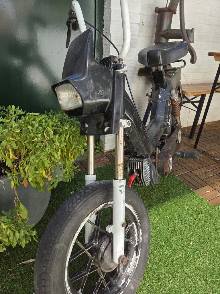 Gilera Citta blauw kenteken., Ophalen, Gebruikt