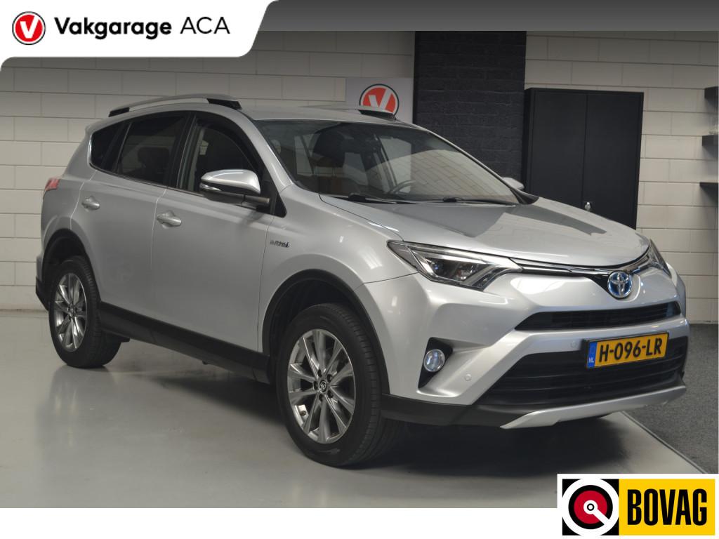 Toyota RAV4 2.5 Hybrid AWD Executive Business // LEDER // TR, Auto's, Toyota, Automaat, Navigatiesysteem, Gebruikt, Euro 6