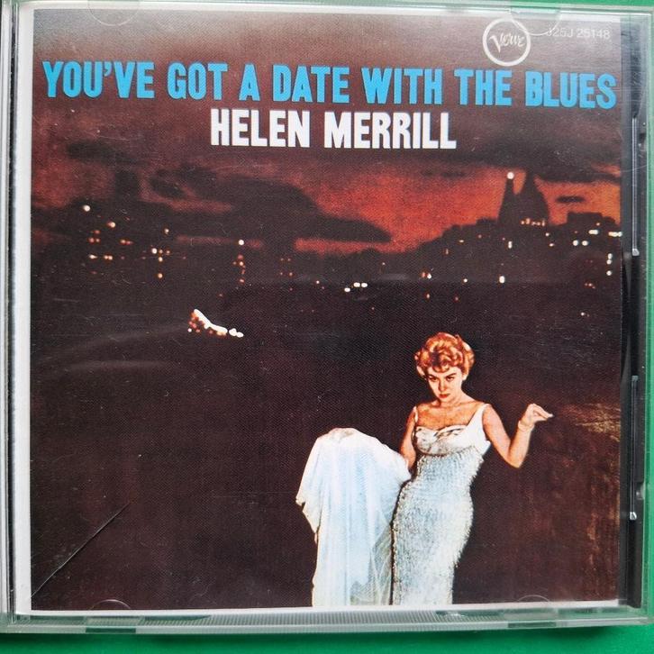 HELEN MERRILL - YOU'VE GOT A DATE WITH THE BLUES, Cd's en Dvd's, Cd's | Jazz en Blues, Zo goed als nieuw, Jazz, 1980 tot heden