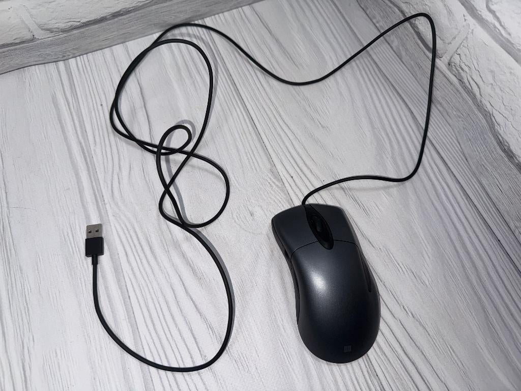 Mouse MICROSOFT Classic IntelliMouse USB gaming mouse, Verzenden, Gebruikt, Ewent