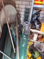 3 rollen afrastering - groen gaas, Tuin en Terras, Gaas en Draad, Ophalen, Gebruikt, 20 meter of meer, Gaas