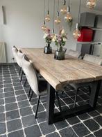 Eettafel van chinese luiken gemaakt, 200 cm of meer, 50 tot 100 cm, Zo goed als nieuw, Vijf personen of meer