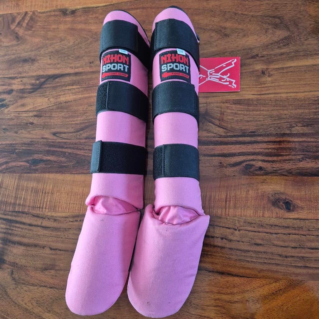 Nieuwe scheenbeschermers voor kickboksen - Roze, Ophalen, Nieuw, Overige