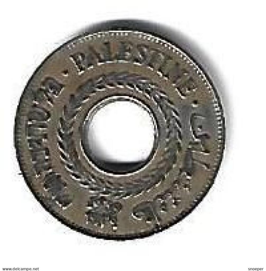 palestina 5 mils1939 km 3 xf, Verzenden, Midden-Oosten, Losse munt