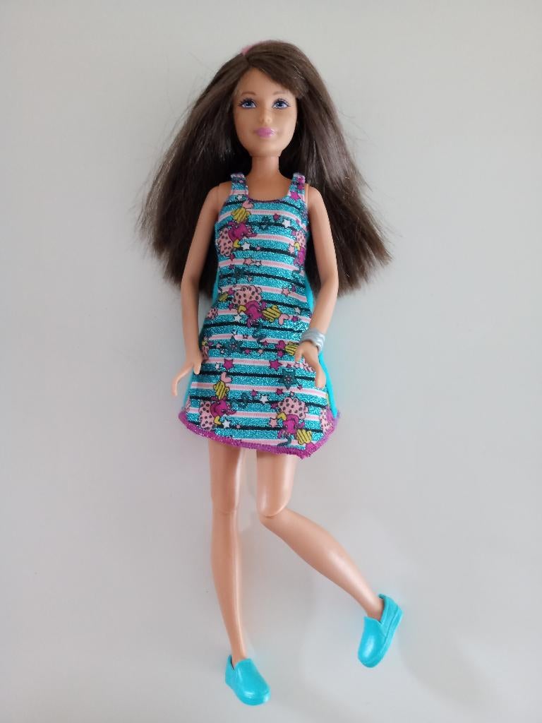 Barbie SKIPPER Sisters Bike for two! V3131, Ophalen of Verzenden, Zo goed als nieuw, Barbie