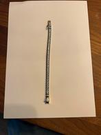 Zilveren herenarmband 20 cm, Ophalen of Verzenden, Gebruikt, Zilver