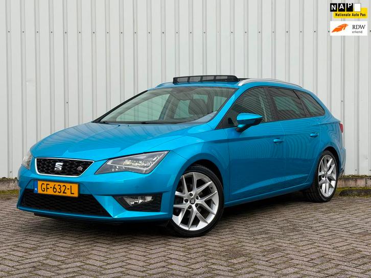Seat Leon ST 1.4 TSI ACT FR Dynamic|Pano|Trekhaak|Navi|Cruis, Auto's, Seat, Bedrijf, Te koop, Leon, ABS, Airbags, Airconditioning