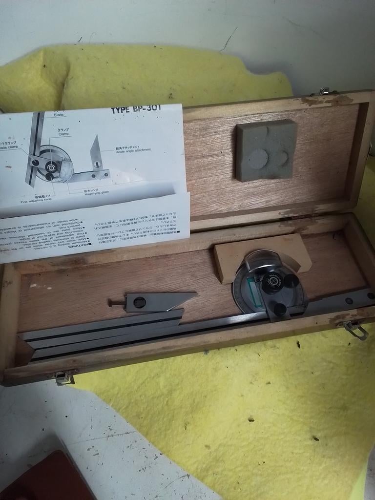 14985) universele hoekmeter MARUI KEIKI type BP -301, Ophalen of Verzenden