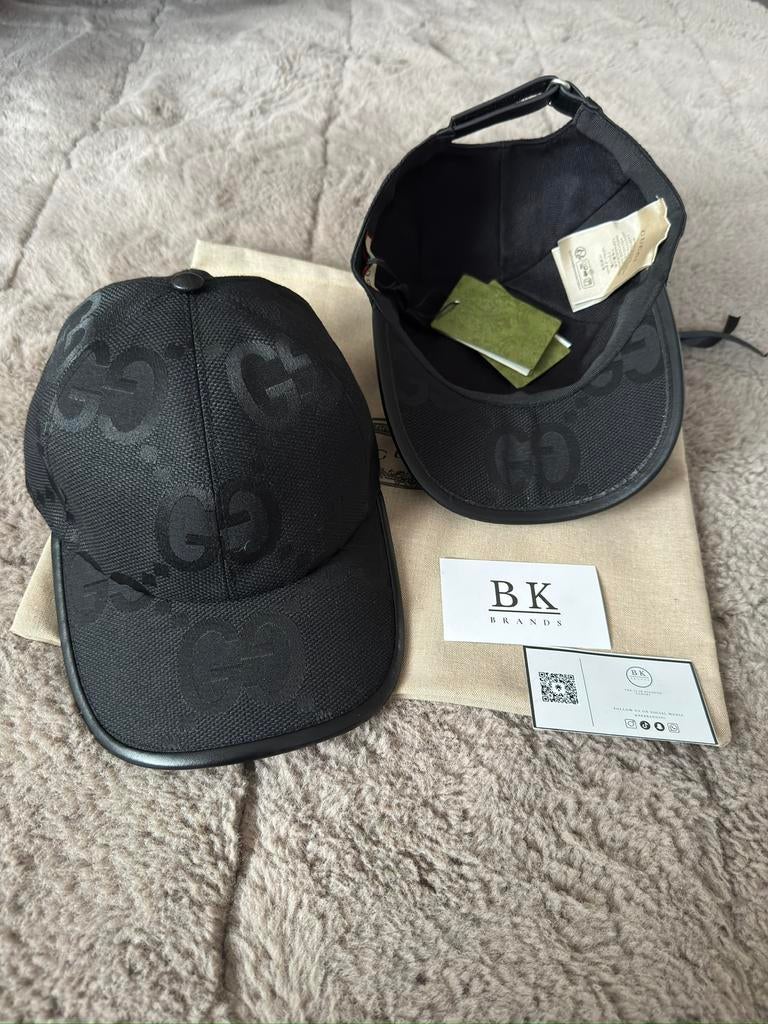 GUCCI Canvas GG jumbo model pet zwart, Kleding | Heren, Ophalen of Verzenden, Zo goed als nieuw