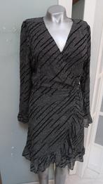 My Jewellery mooie overslag jurk gevoerd M, Maat 38/40 (M), My Jewellery, Zwart, Ophalen of Verzenden