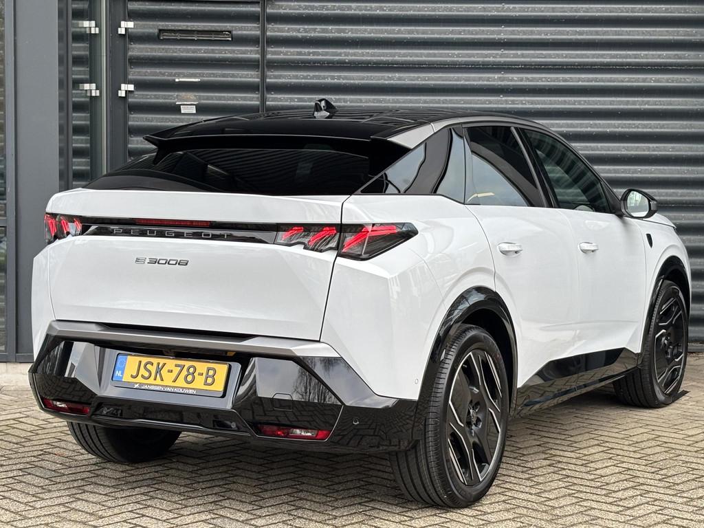 Peugeot e-3008 GT Avantage 210 73 kWh Leder Stoelverwarming, 1250 kg, Wit, Origineel Nederlands, SUV of Terreinwagen