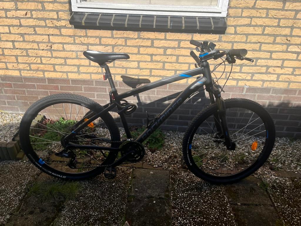 Mountainbike Rockrider 27,5 inch incl helm, 45 tot 49 cm, Ophalen of Verzenden, Zo goed als nieuw, Overige merken