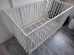 Baby/peuter bed, Ophalen, Eenpersoons, Wit, 190 cm of minder