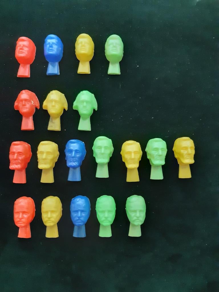 19 oude Vintage.  Oud presidenten. USA., Ophalen of Verzenden