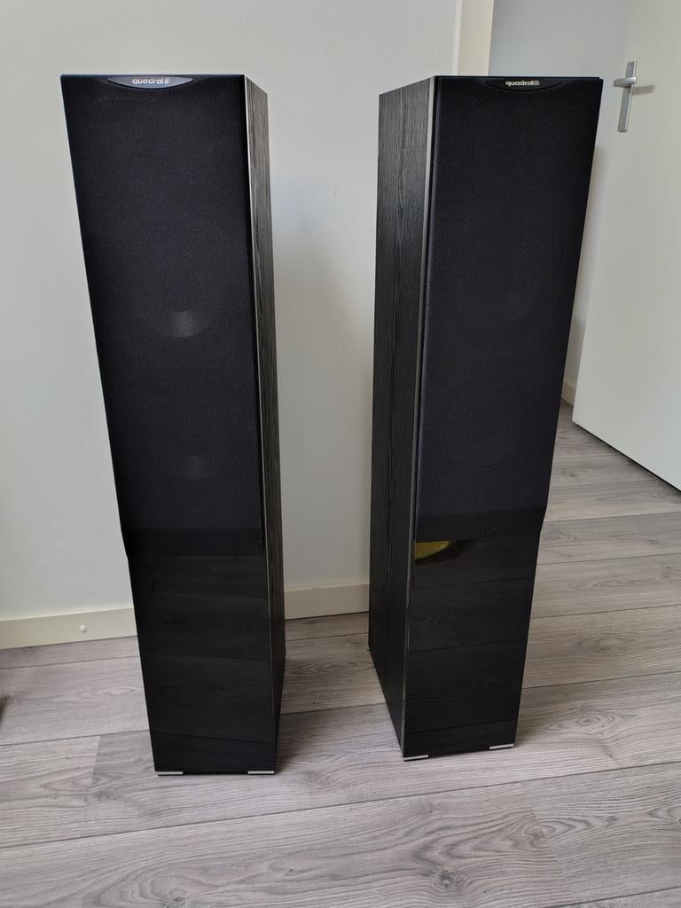 Quadral Argentum 470 vloerstaande speakers, Ophalen of Verzenden, 120 watt of meer, Front, Rear of Stereo speakers, Overige merken
