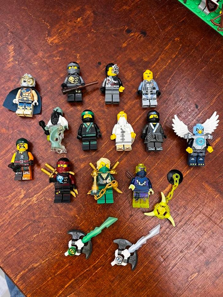 Unieke partij Lego Ninjago minifiguren, Kinderen en Baby's, Speelgoed | Duplo en Lego, Gebruikt, Lego, Losse stenen, Ophalen of Verzenden