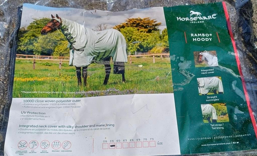 Splinternieuw Horseware eczeemdeken paard, Dieren en Toebehoren, Paarden en Pony's | Dekens en Dekjes, Ophalen of Verzenden, Nieuw