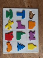 Jaren 80 vormenpuzzel, 1 mist, Ophalen of Verzenden, Meer dan 50 stukjes, Gebruikt, 6 jaar of ouder
