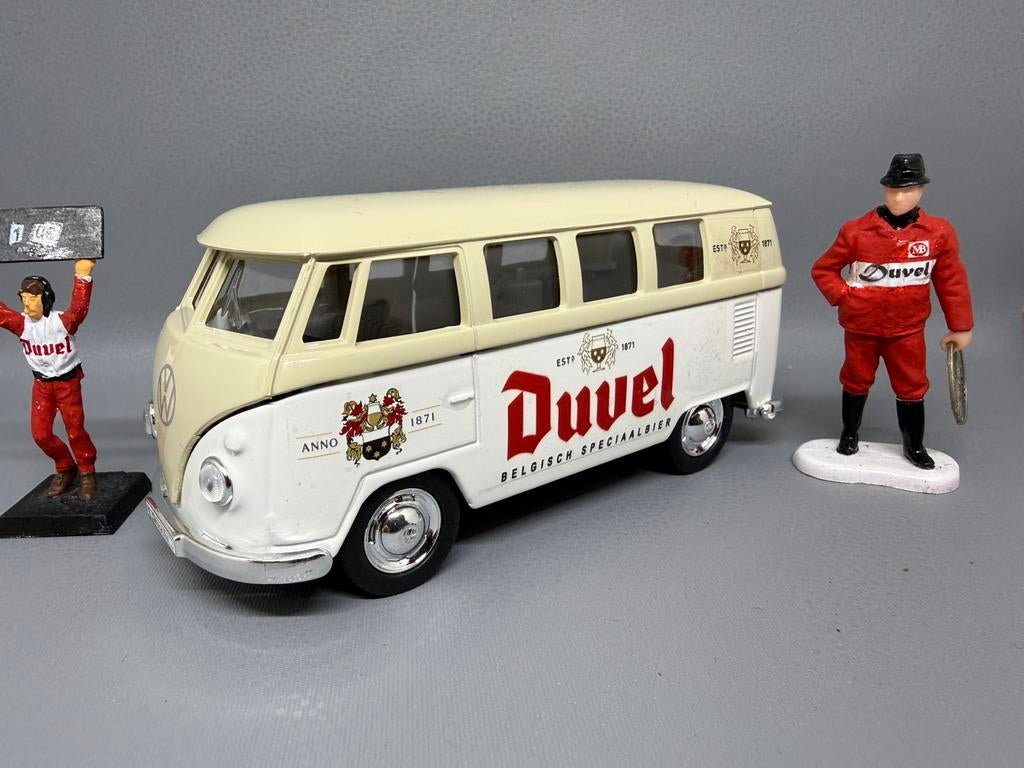 Duvel Vw T1 busje  mooi in de verzameling, Hobby en Vrije tijd, Modelauto's | 1:87, Ophalen of Verzenden, Zo goed als nieuw, Auto