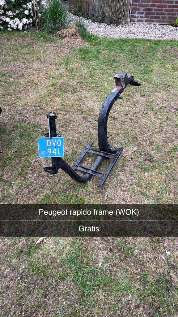 Peugeot rapido frame (WOK), Ophalen, Gebruikt, Maximaal 25 km/u