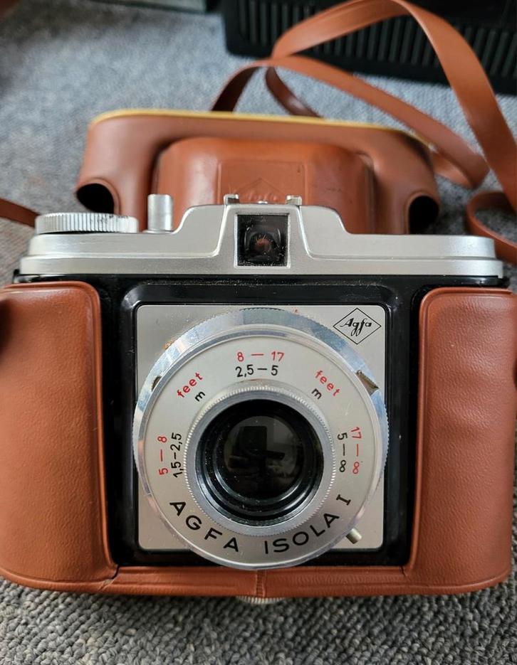2 retro camera's Samsung en Agfa Isola, Audio, Tv en Foto, Fotocamera's Analoog, Compact, Overige Merken, Ophalen of Verzenden