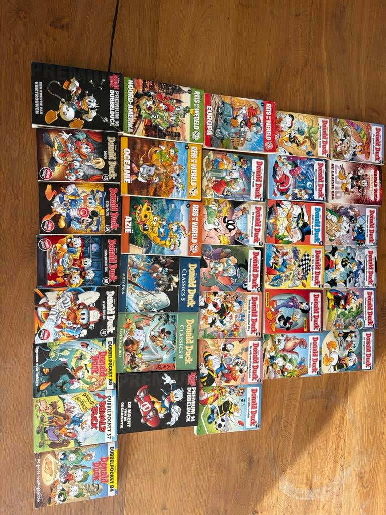 Donald Ducks pockets, thema pockets ,dubbelpockets, en meer!, Boeken, Stripboeken, Meerdere stripboeken, Ophalen of Verzenden