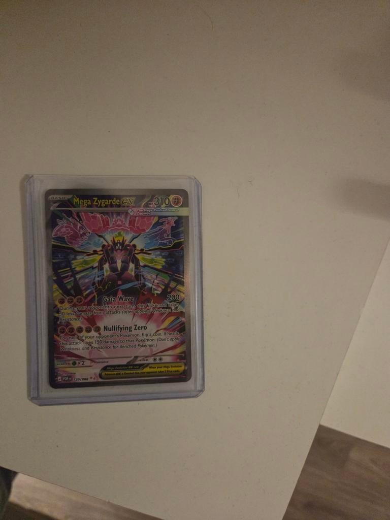 Pokémon Mega Zygarde EX kaart, Ophalen of Verzenden