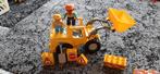 Duplo Bob de Bouwer set met Leo en loader/bulldozer, Ophalen, Gebruikt, Complete set, Duplo
