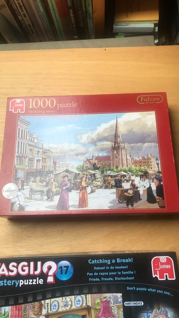 2 legpuzzels 1000 jumbo, Ophalen, 500 t/m 1500 stukjes, Gebruikt