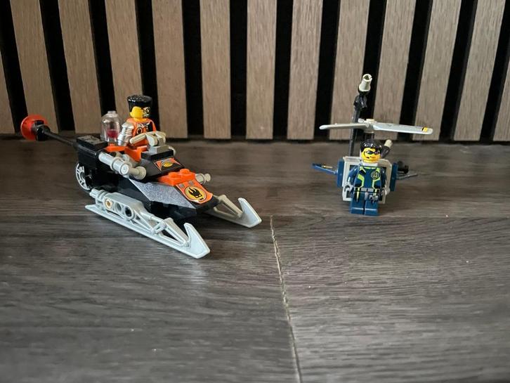 LEGO Agents 8631 Jet Pack Achtervolging, Kinderen en Baby's, Speelgoed | Duplo en Lego, Gebruikt, Lego, Complete set, Ophalen of Verzenden
