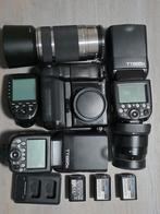 Sony A6000 complete set met flitsers en accessoires, Ophalen of Verzenden