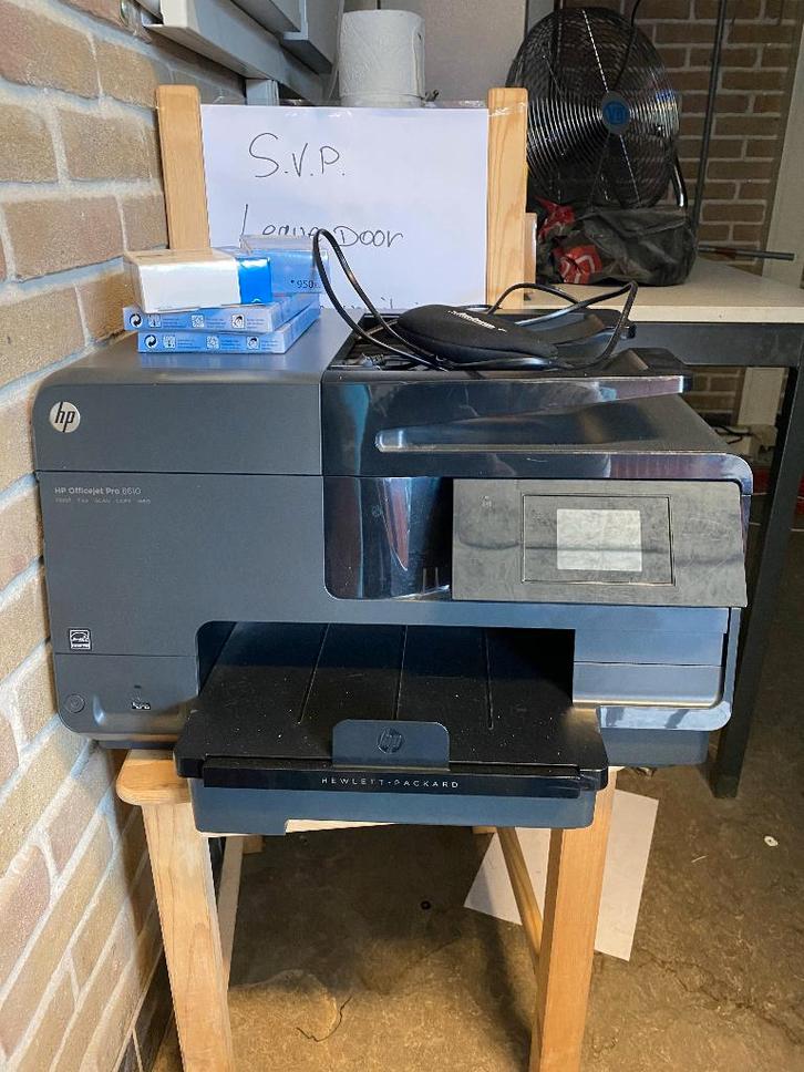 HP Officejet Pro-8610 All-in-One Multifunctional Printer, Computers en Software, Printers, Zo goed als nieuw, Printer, Inkjetprinter