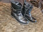 Stoere korte zwarte boots mt34, Ophalen of Verzenden, Zo goed als nieuw, Meisje, Laarzen