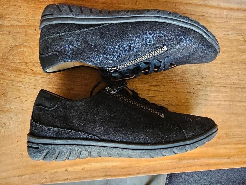 Nieuwe Hartjes schoenen 5,5 G 38,5, Zwart, Nieuw, Ophalen of Verzenden, Sneakers of Gympen