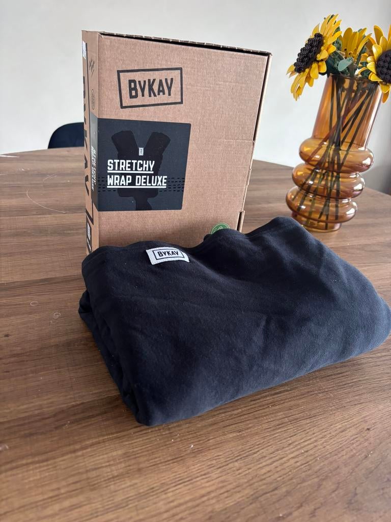 ByKay draagdoek stretchy wrap deluxe, Kinderen en Baby's, Babydragers en Draagdoeken, Ophalen of Verzenden, Zo goed als nieuw